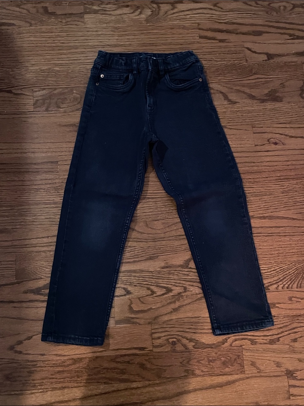 Zara Navy Stretch Denim Jeans for Kids